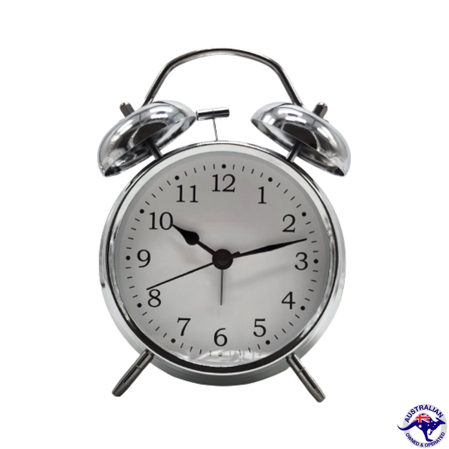 Twin Bell Alarm Clock Quartz Alarm Clock Night Light - Homeware Discounts