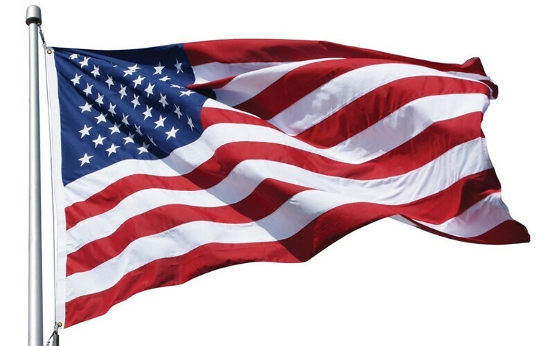 Large American USA Flag Pride Heavy Duty Outdoor 90cm x 150cm United States - Homeware Discounts
