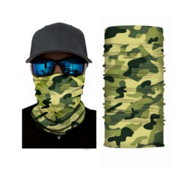 Face Tube Bandana Headwear Headband Fishing Biker Riding Breathable - Homeware Discounts