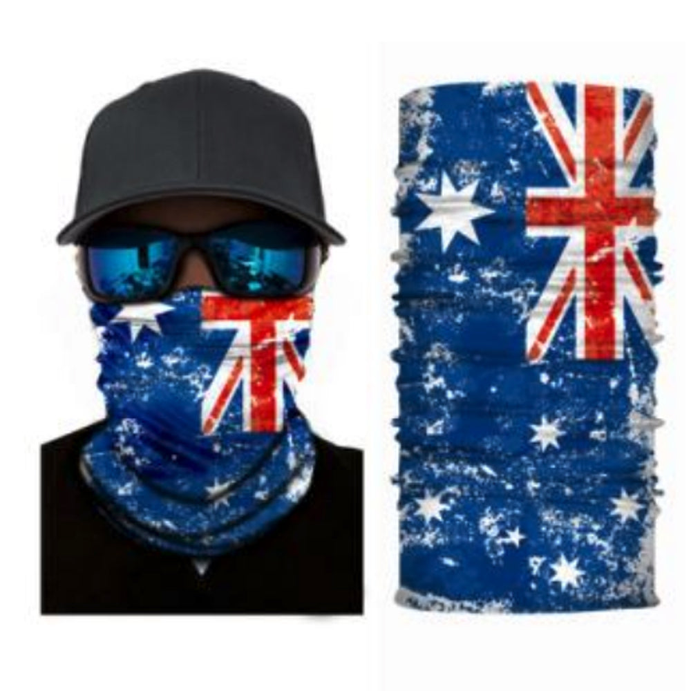 Face Tube Bandana Headwear Headband Fishing Biker Riding Breathable - Homeware Discounts