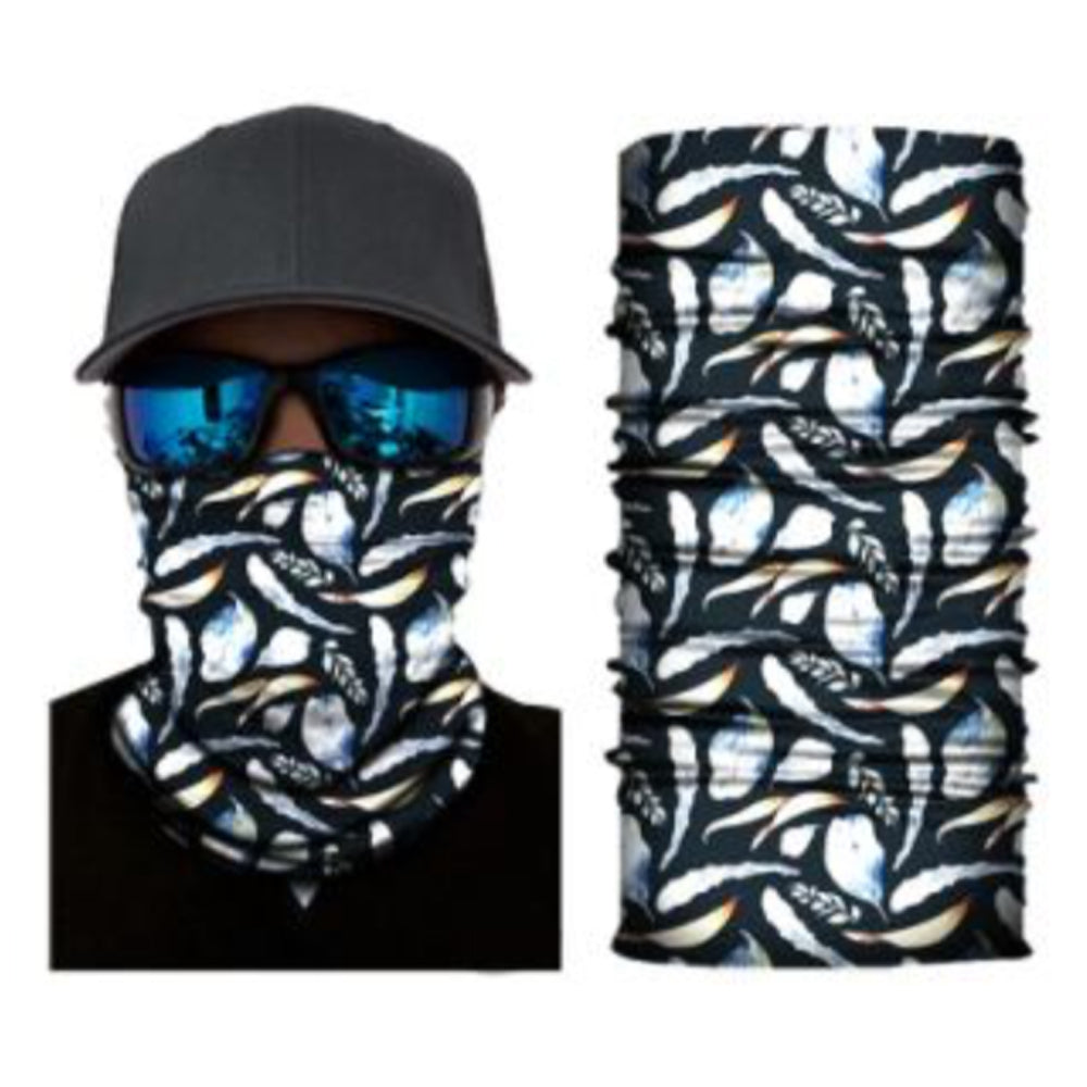 Face Tube Bandana Headwear Headband Fishing Biker Riding Breathable - Homeware Discounts