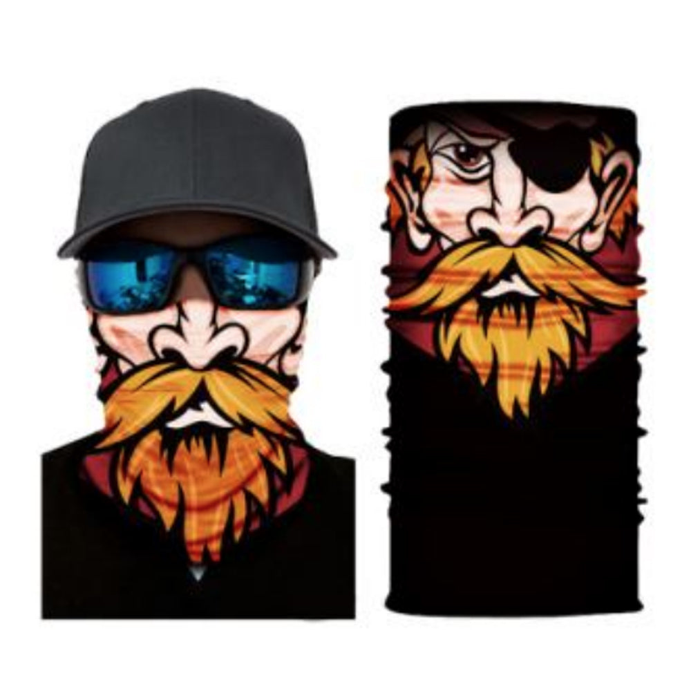 Face Tube Bandana Headwear Headband Fishing Biker Riding Breathable - Homeware Discounts