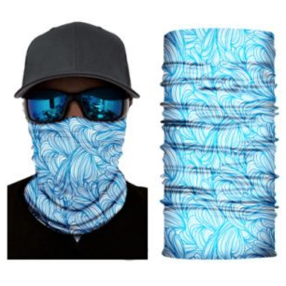 Face Tube Bandana Headwear Headband Fishing Biker Riding Breathable - Homeware Discounts