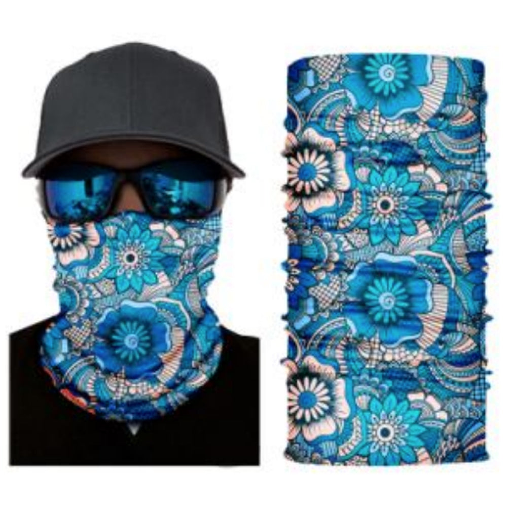 Face Tube Bandana Headwear Headband Fishing Biker Riding Breathable - Homeware Discounts
