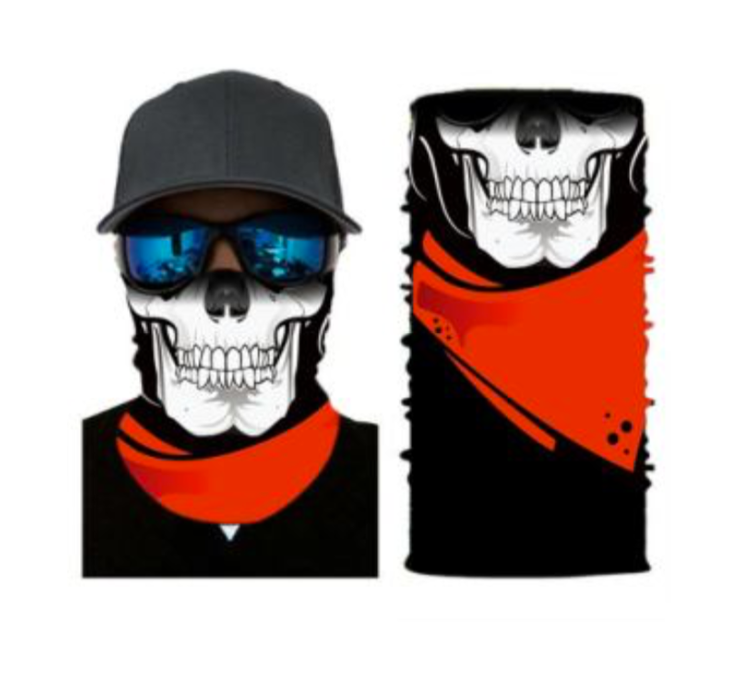 Face Tube Bandana Headwear Headband Fishing Biker Riding Breathable - Homeware Discounts
