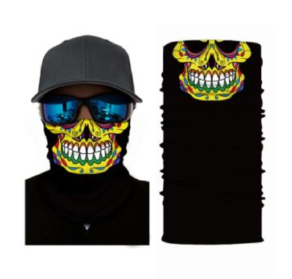 Face Tube Bandana Headwear Headband Fishing Biker Riding Breathable - Homeware Discounts