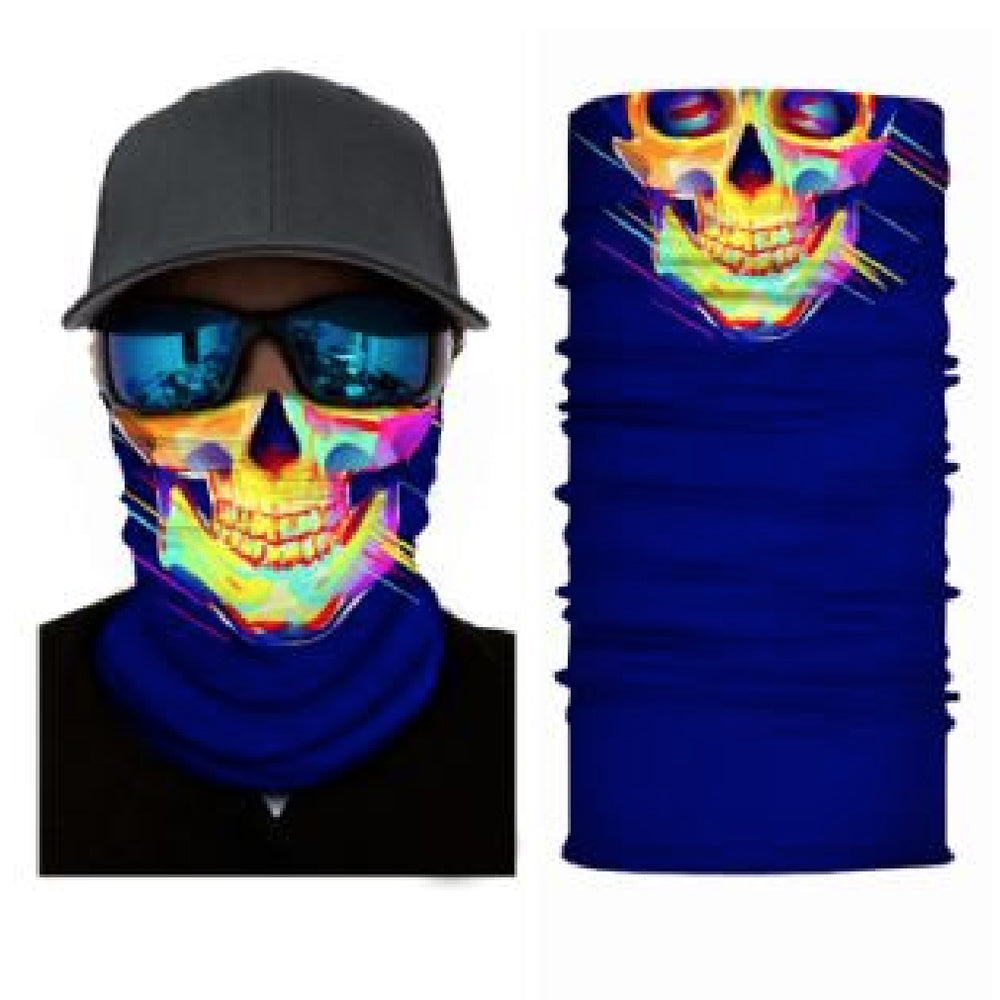 Face Tube Bandana Headwear Headband Fishing Biker Riding Breathable - Homeware Discounts