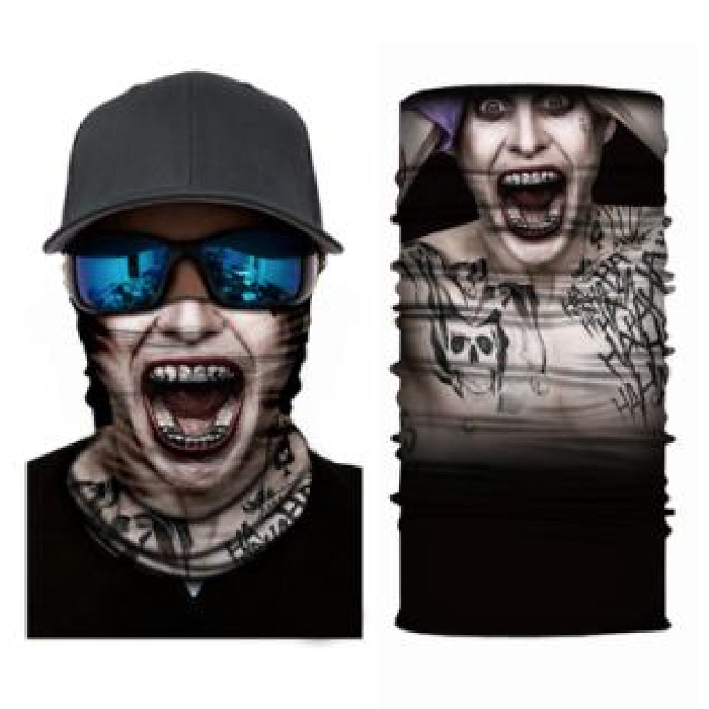 Face Tube Bandana Headwear Headband Fishing Biker Riding Breathable - Homeware Discounts