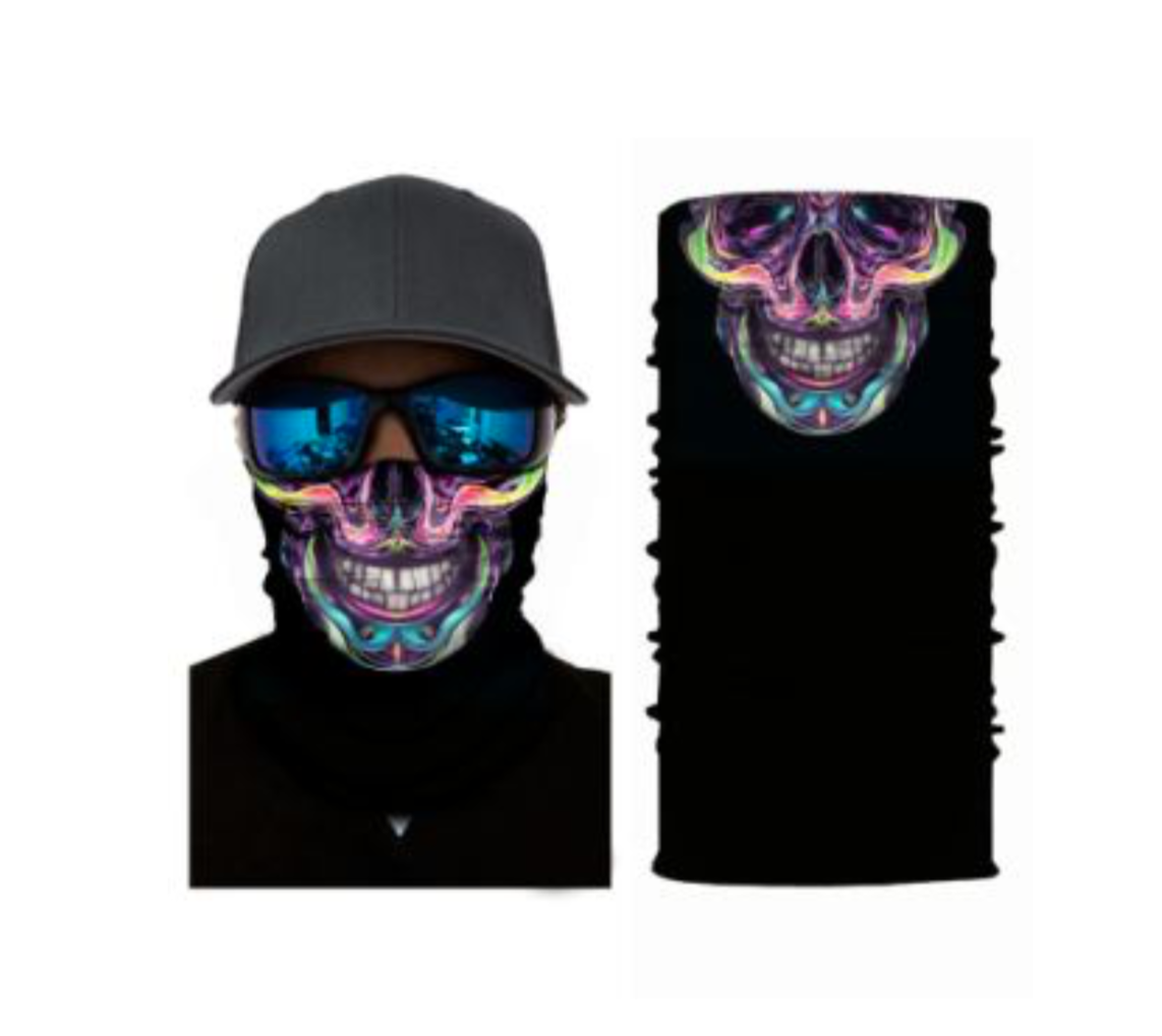 Face Tube Bandana Headwear Headband Fishing Biker Riding Breathable - Homeware Discounts