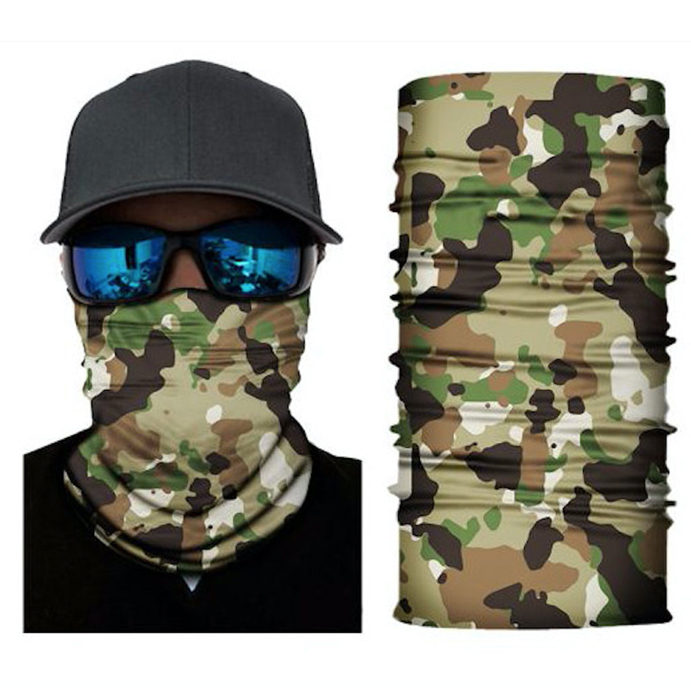 Face Tube Bandana Headwear Headband Fishing Biker Riding Breathable - Homeware Discounts