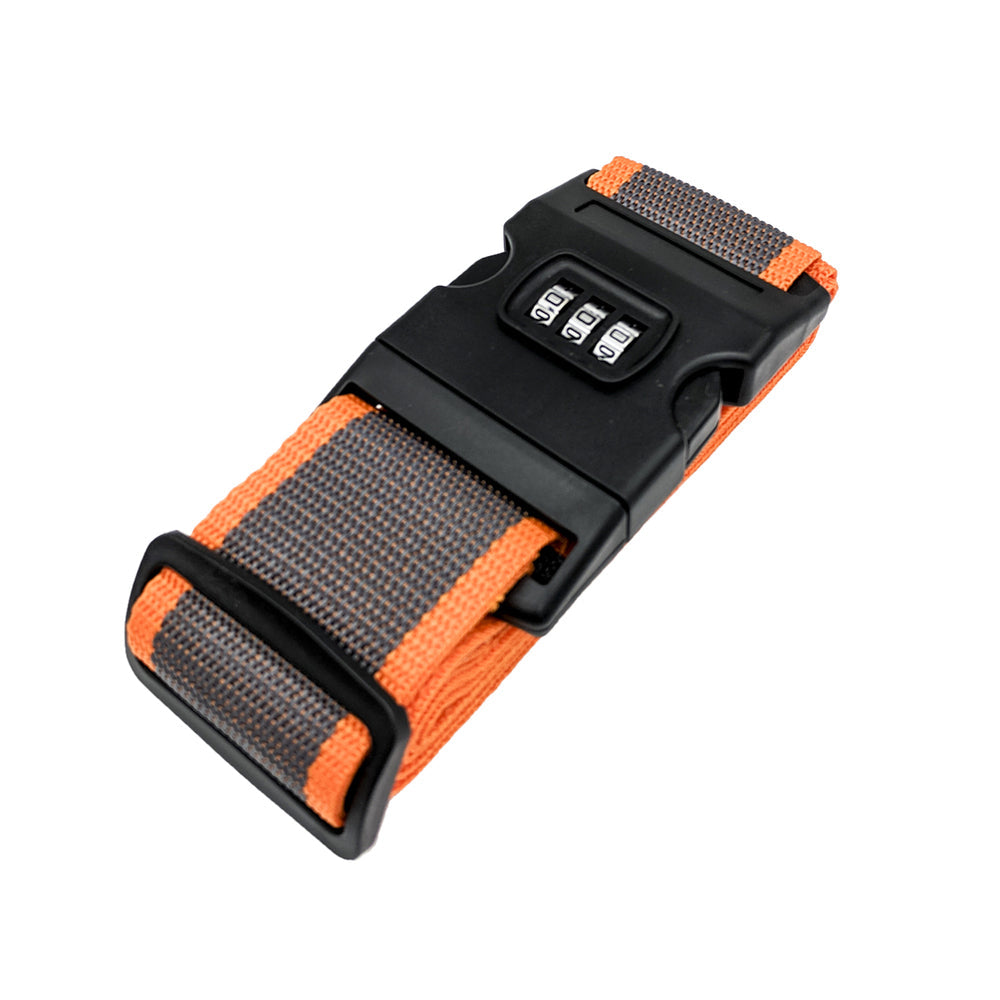 Password Number Digit Luggage Strap Travel Suitcase Secure Lock Safe Nylon Packing Belt Buckle Safe Nylon Packing Belt Adjustable Nylon Packing Belt Durable Suitcase Security - Homeware Discounts