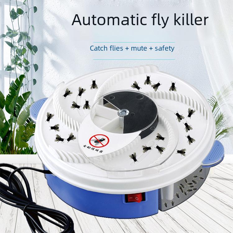 Automatic Flycatcher Electric Flytrap Insect Killer Rotating Electric Indoor Fly Trap