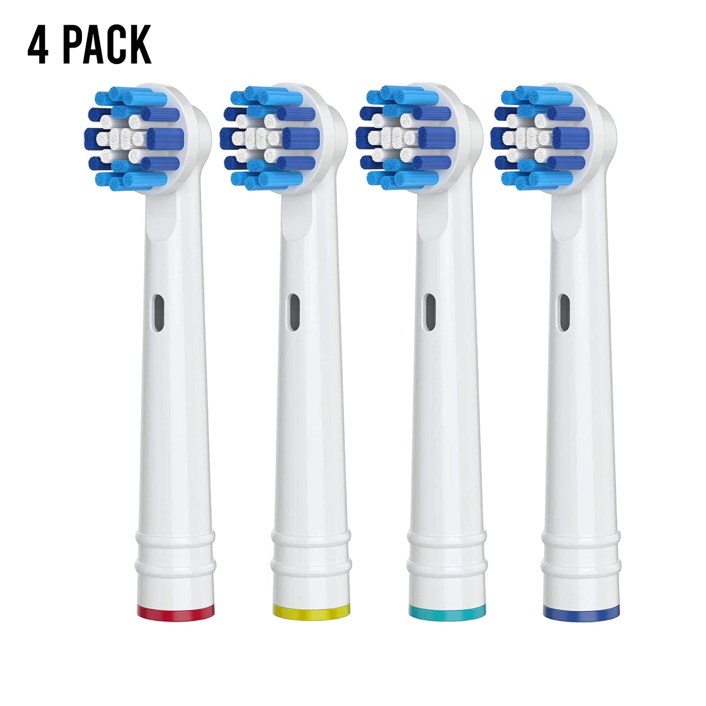 4/8/12/16/20/24 Replacement Toothbrush Heads 4 Pack for Oral B Electric Toothbrushes Precision Clean Oralb Braun Pro 1000 Sonic Clean Soft Sensitive Precision - Homeware Discounts