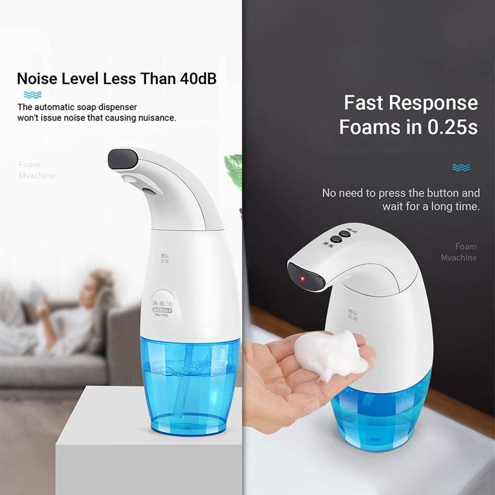 Automatic Soap Dispenser Foam Hand Free Sensor Shampoo Hand Wash Gel Touchless Infrared Liquid Sanitiser