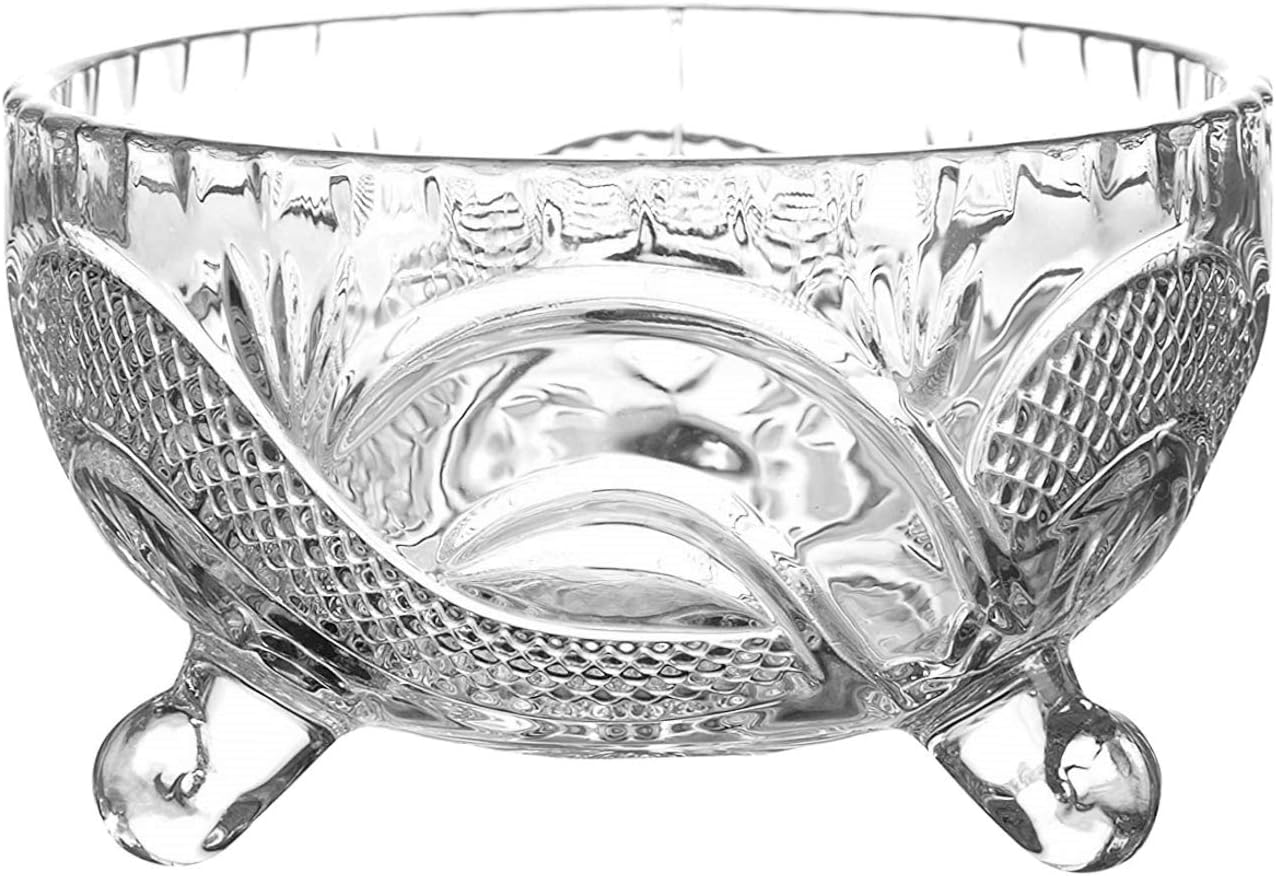 Crystal-Clear Deli Glassware Sugar Bowls/ Trifle / Dessert / Fruit Bowl & Serving Bowls Set of 7