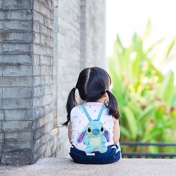 30cm Stitch Plush Backpack Kawaii Plush Messenger Bag Birthday Gift For Kids Girls