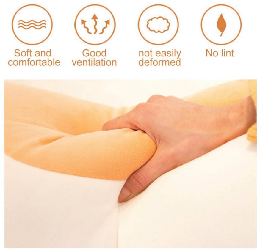80cm Cute Carton Cat Pillow Plushie Plush Soft Long Body Pillow Stuffed Animals Kawaii Plush Cat Doll - Homeware Discounts
