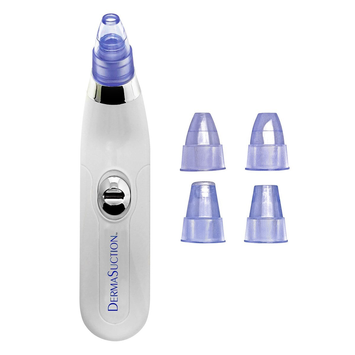 Derma Suction Blackhead Remover Pore Vacuum Cleaner, Facial Pore Cleanser Sucker Spot Pimple Whitehead Black Head Deep Suction - Homeware Discounts