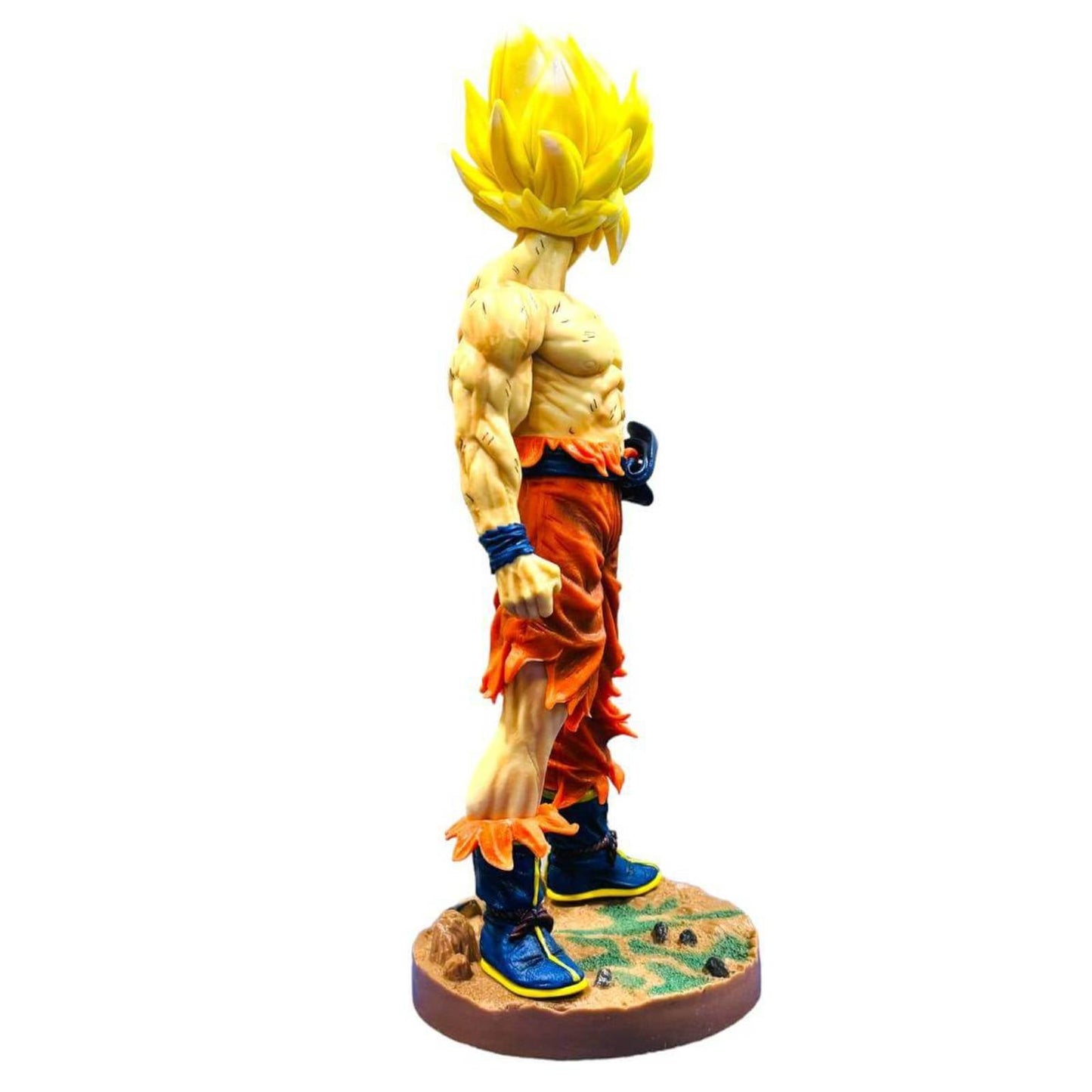 45cm Large Dragon Ball Z Super Saiyan Goku Majin Vegeta Frieza Sega Action Figure PVC