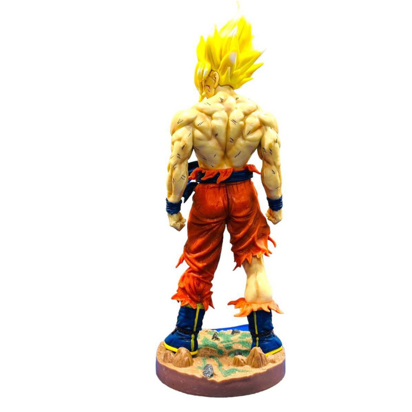 45cm Large Dragon Ball Z Super Saiyan Goku Majin Vegeta Frieza Sega Action Figure PVC