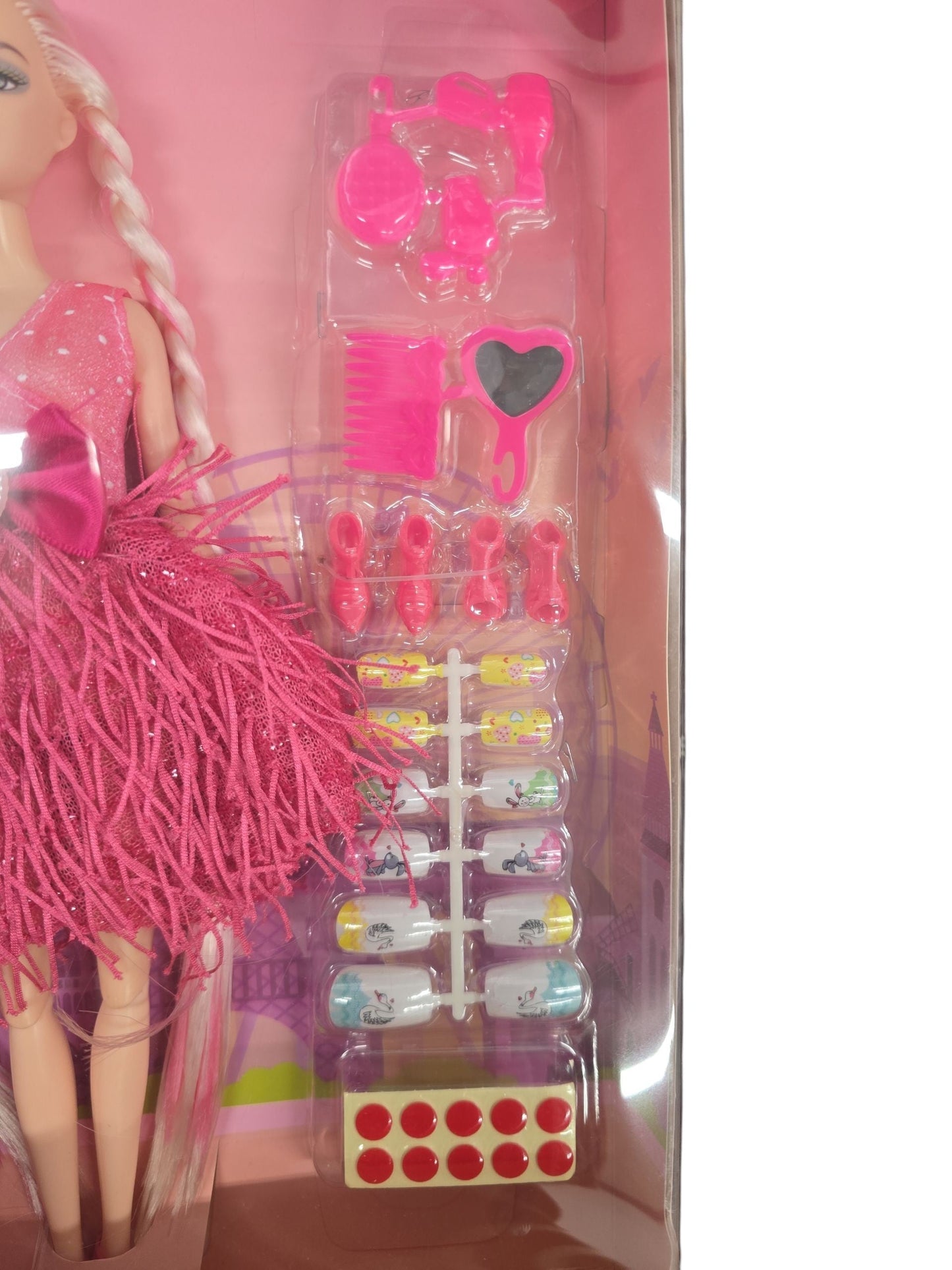 Girl Doll and Accessories Collectible Figurintoy Girls clothes Be a Fashion Designer Doll Dress Up Kit