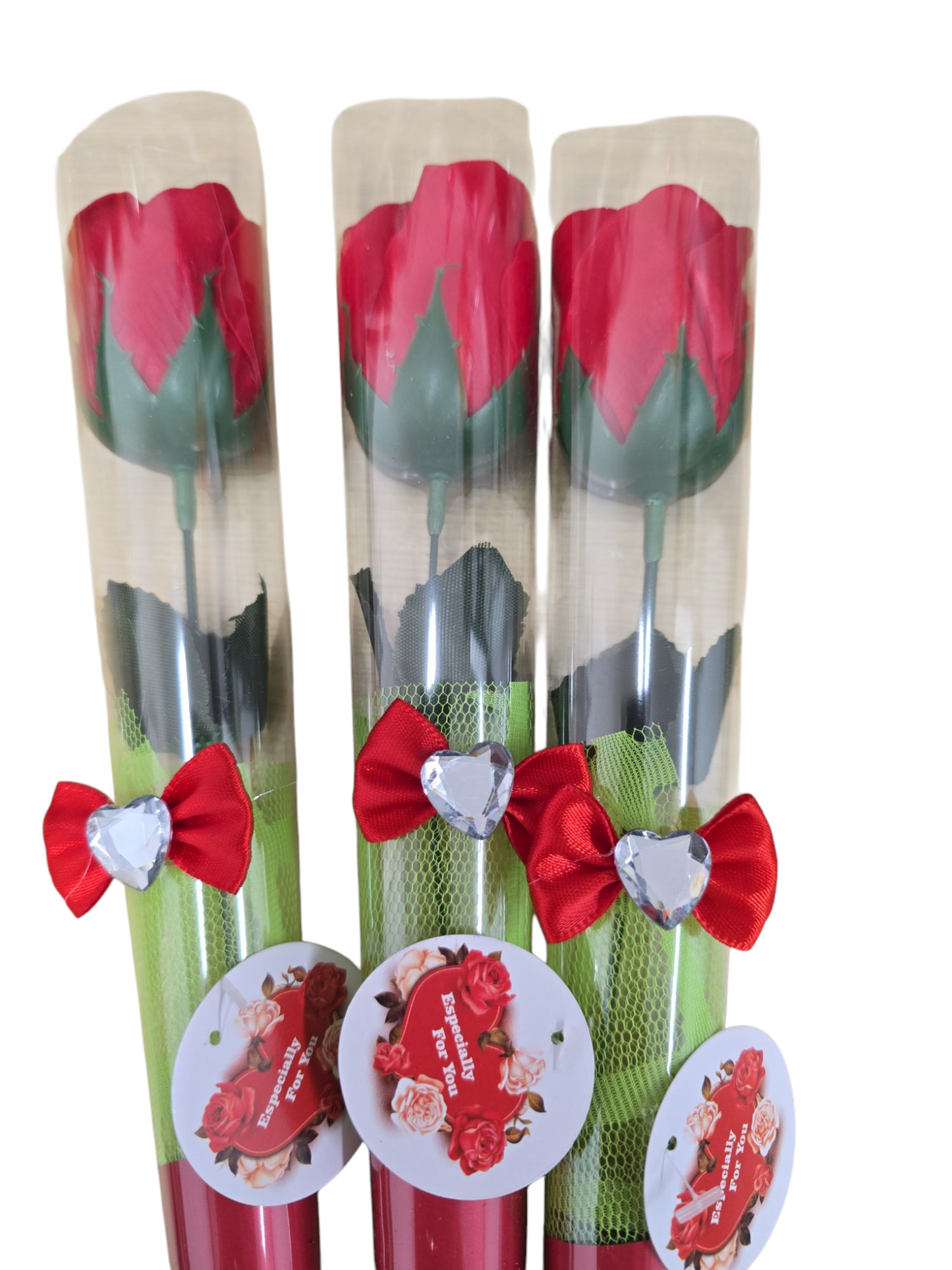 3pcs 45cm Rose Artificial Flowers Fake Bouquet Buch Home Moms Wedding Party Decor