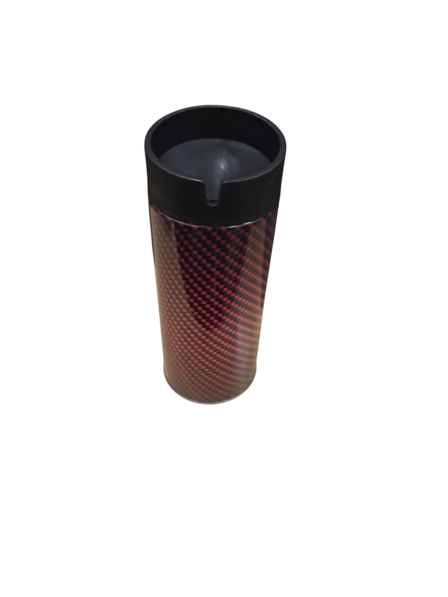 Car Ashtray Metal Can Lid Windproof Smokeless Stainless Steel Ash Tray Butt Bucket