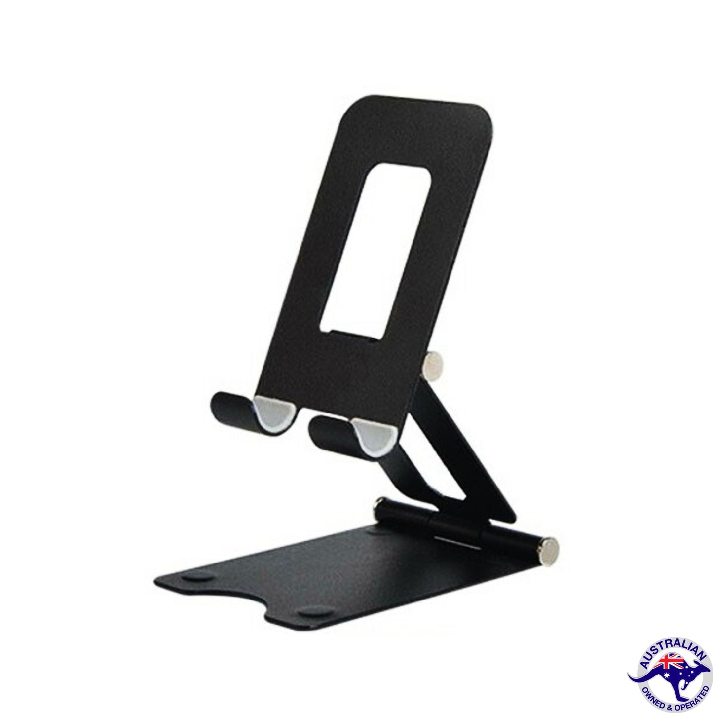 Universal iphone Samsung phone holder Desk Stand Phone Holders Foldable Adjustable Compact Mobile Phone Tablet - Homeware Discounts