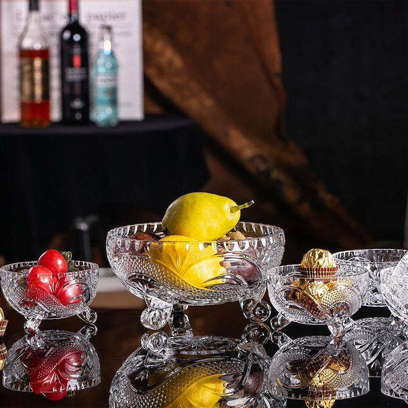 Crystal-Clear Deli Glassware Sugar Bowls/ Trifle / Dessert / Fruit Bowl & Serving Bowls Set of 7