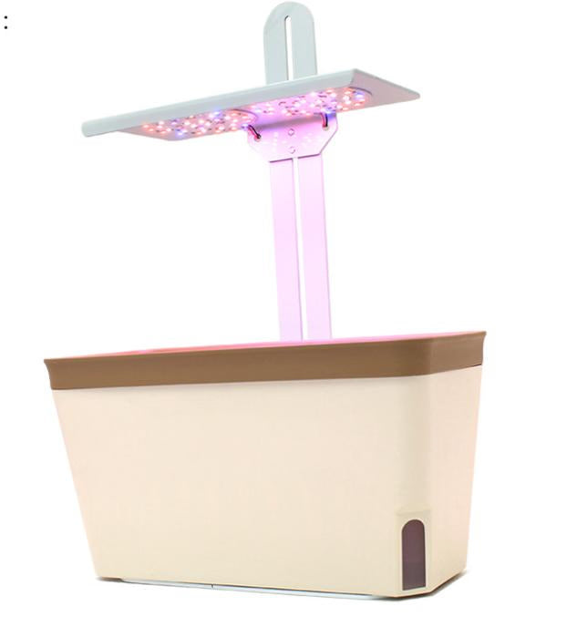 Hydroponics Plant Growing System 76PCS LED Full Spectrum Grow Lighting Table Plant Growing Indoor Lighting Portable LED Plant Grow Light