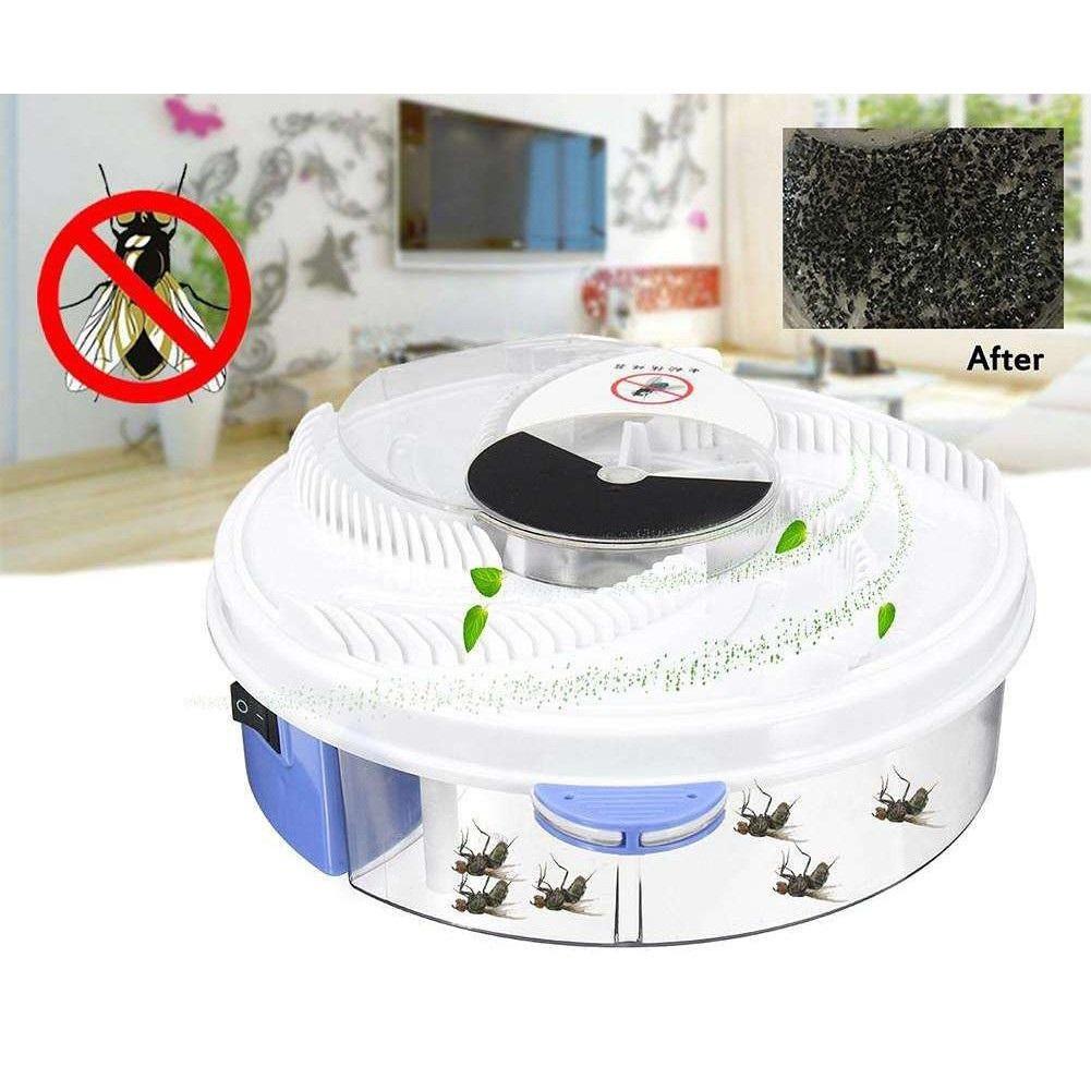 Automatic Flycatcher Electric Flytrap Insect Killer Rotating Electric Indoor Fly Trap
