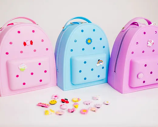 Waterproof Mini Silicone Croc shoe Charms Backpack bag - Homeware Discounts