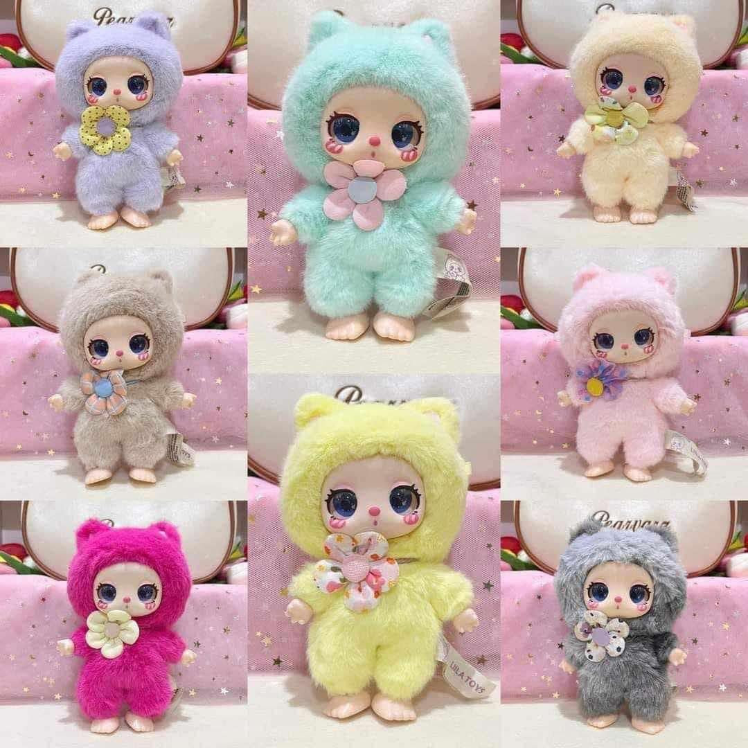 Liila Lucky Cat V1 Vinyl Plush Pendant Blind Box - My Store
