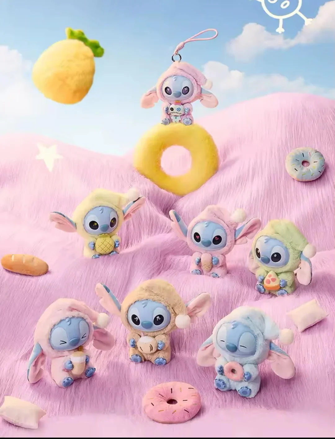 Lilo & Stitch Eat Something Before Sleep Series Vinyl Figure Confirmed Blind Box - My Store