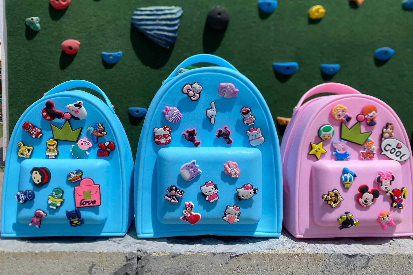 Waterproof Mini Silicone Croc shoe Charms Backpack bag - Homeware Discounts