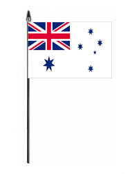 Large Australian White Ensign Flag Heavy Duty Outdoor RAN Navy Australia 90 X 150 CM - 3ft x 5ft