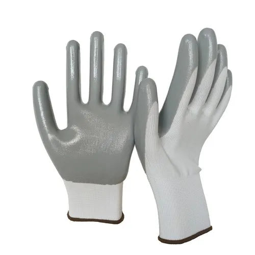 12-Pack Work Gloves Nitrile Safety General Purpose Glove Heavy Duty - Homeware Discounts