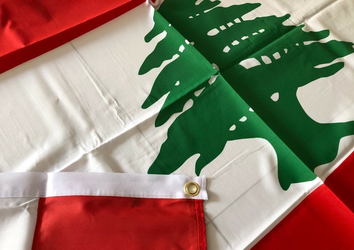 Large Lebanon Lebanese Flag Heavy Duty Outdoor LB 90x150cm - 3x5ft