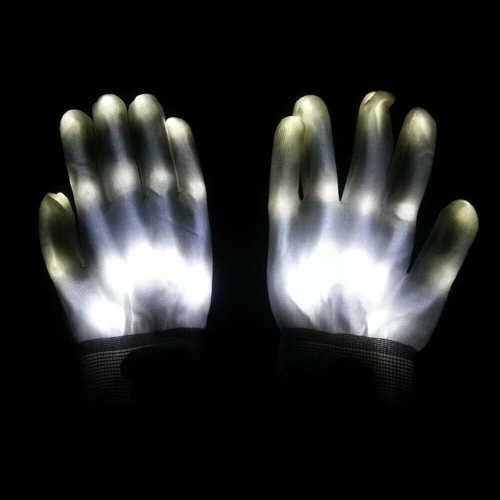 Flashing Light up Gloves Led Gloves Night Rave Glove - Homeware Discounts