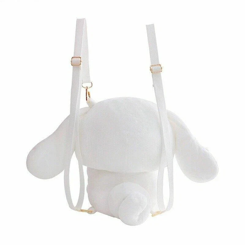 30cm Cinnamoroll Plush Backpack Kawaii Plush Messenger Bag Birthday Gift For Kids Girls
