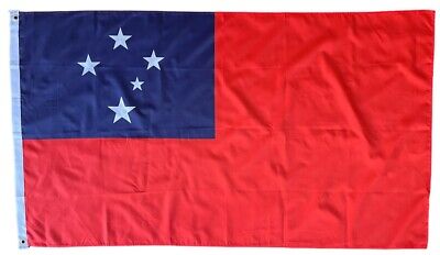 Large Samoa Samoan Flag Heavy Duty Outdoor 90 X 150 CM - 3ft x 5ft