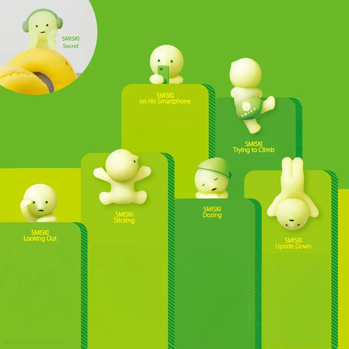 Smiski Hippers Phosphorescent Figure