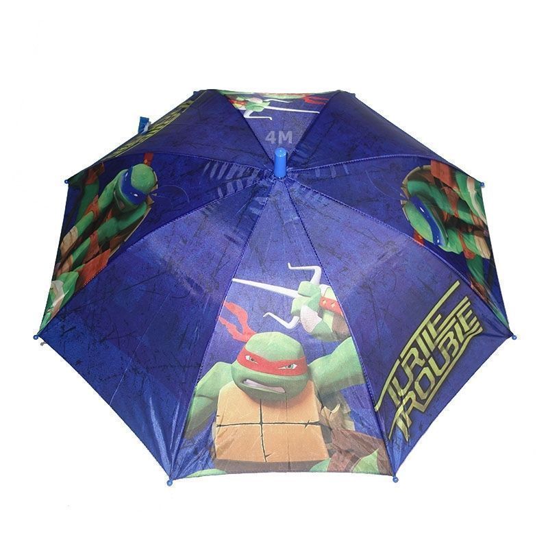 Kids Children TMNT Teenage Mutant Ninja Turtles Umbrella Characters Rainwear 80cm Winter
