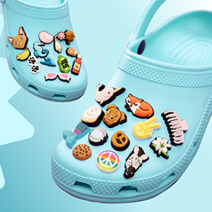 Mixed 100Pcs Random Cartoon Cute PVC Shoes Charms Decor For Croc Clogs