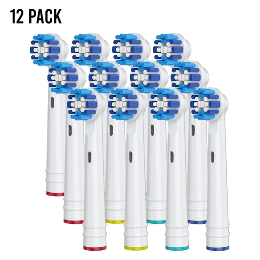 4/8/12/16/20/24 Replacement Toothbrush Heads 4 Pack for Oral B Electric Toothbrushes Precision Clean Oralb Braun Pro 1000 Sonic Clean Soft Sensitive Precision - Homeware Discounts