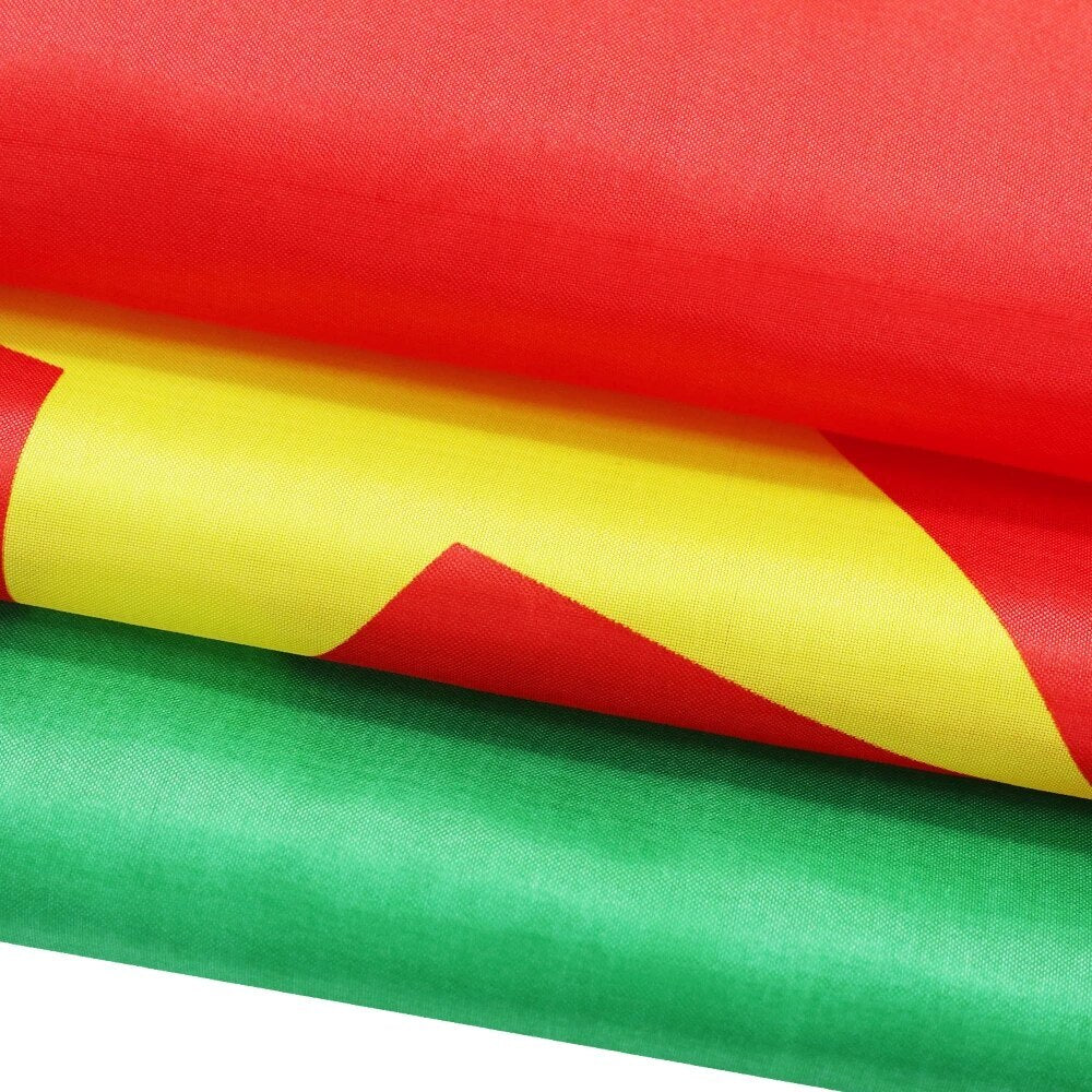 Large Ghana Flag Heavy Duty Outdoor Ghanaian 90 X 150 CM - 3ft x 5ft - Homeware Discounts