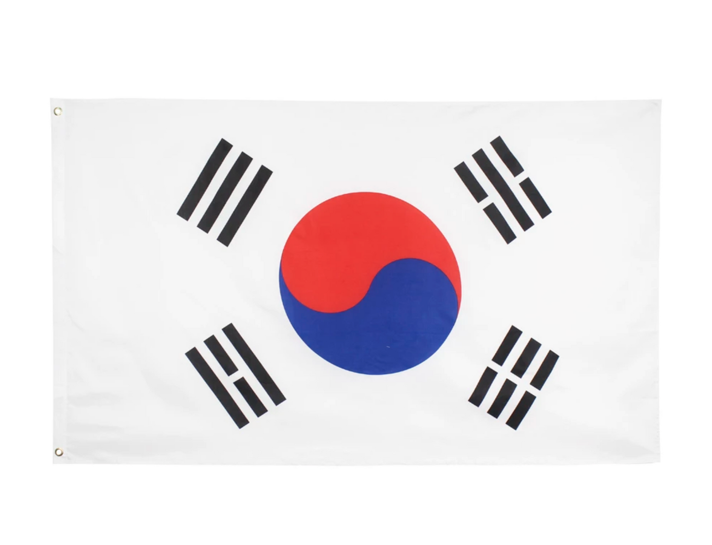 Large South Korea Flag Heavy Duty Outdoor 90 X 150 CM - 3ft x 5ft - Homeware Discounts