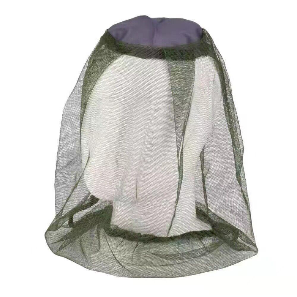 Mosquito Fly Head Net Headnet Camping Hiking Gardening Fruit Farm Job Camp - Homeware Discounts