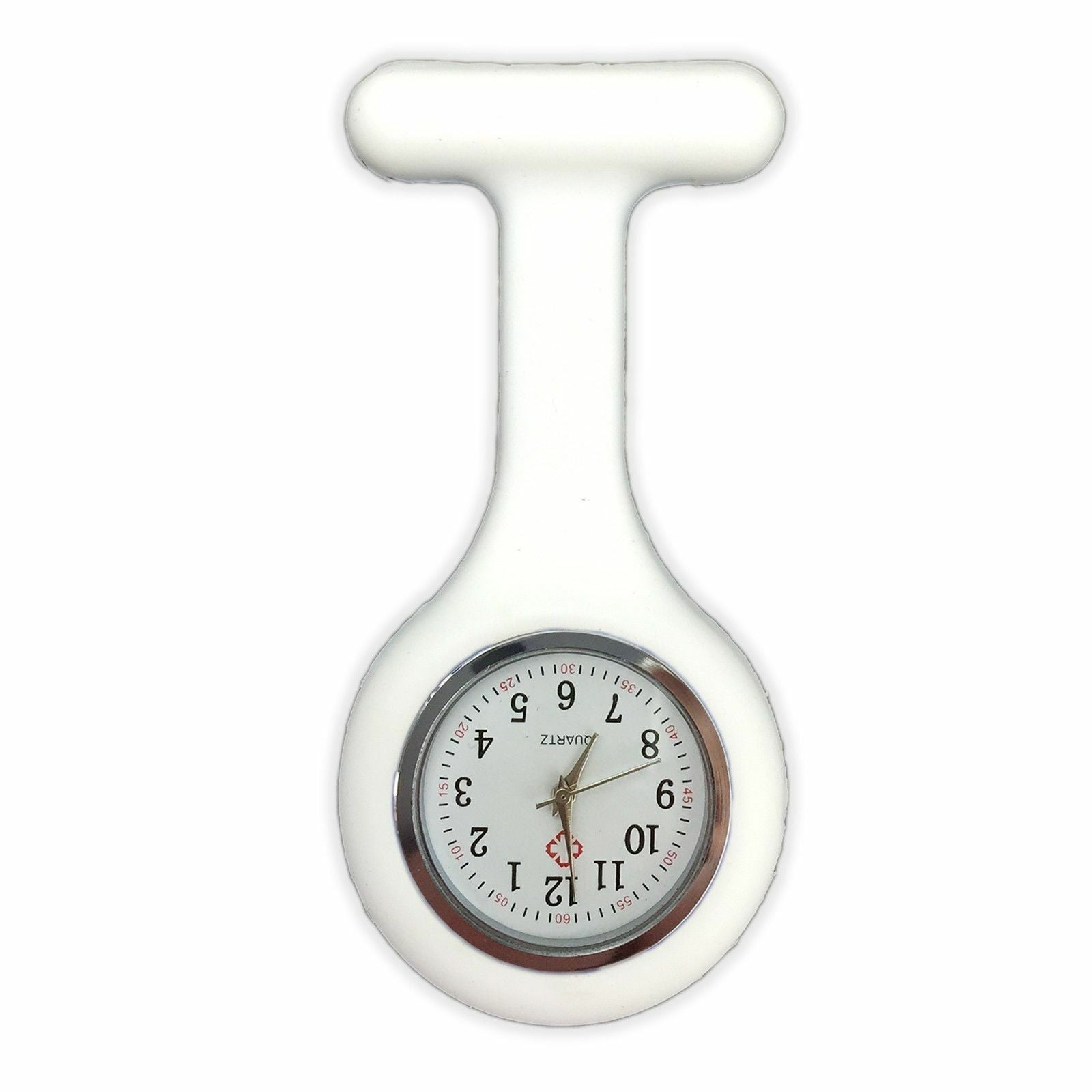 Silicone Nurse Watch Brooch Tunic Fob Nursing Nurses Pendant Pocket - Homeware Discounts