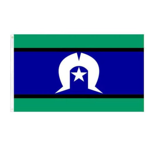Large Torres Strait Islander Flag Heavy Duty Outdoor TSI 90 X 150 CM - 3ft x 5ft